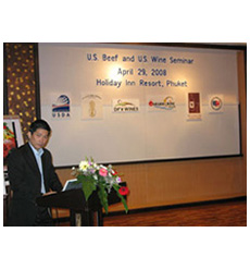 USDA Thailand USA Wine Seminar Series