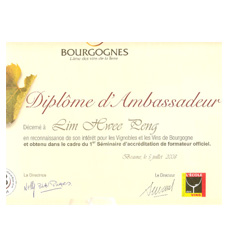 Diplome d' Ambassadeur